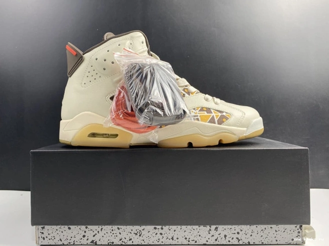 Chep Onekick Retro Jordan (2020) Quai54 Sail CZ4152-100 6 Brown AIR 0729